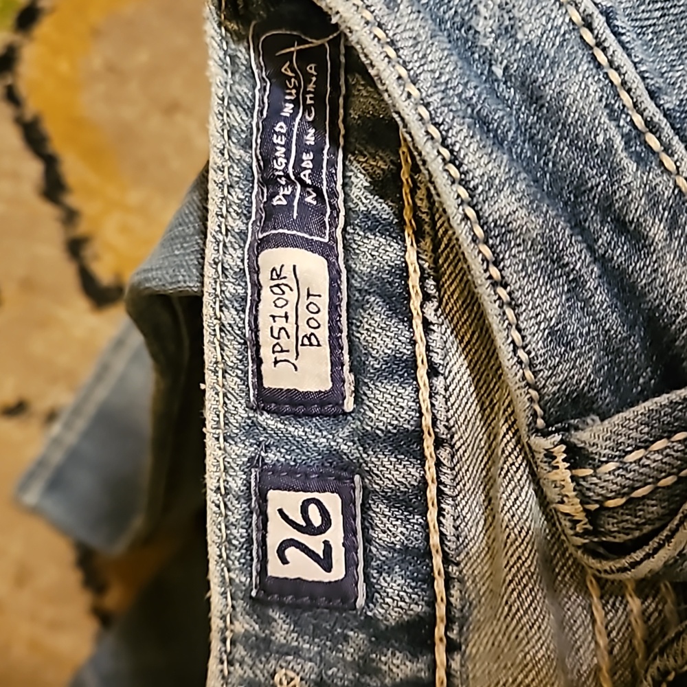 Size 26 miss me jeans blue